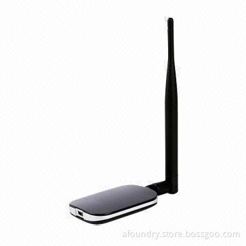 WLAN USB Dongle with 500mW High-output Power, 802.11N High-speed Transfer Rate